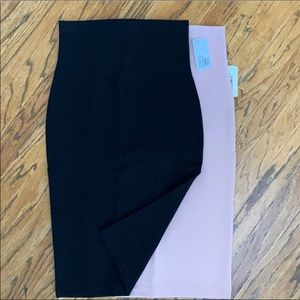 2 High Waist Midi Skirt